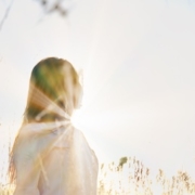 Young woman outdoors portrait.